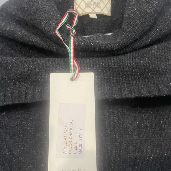 Mía mai Gray Turtleneck Sweater Vest - Picture 6 of 7